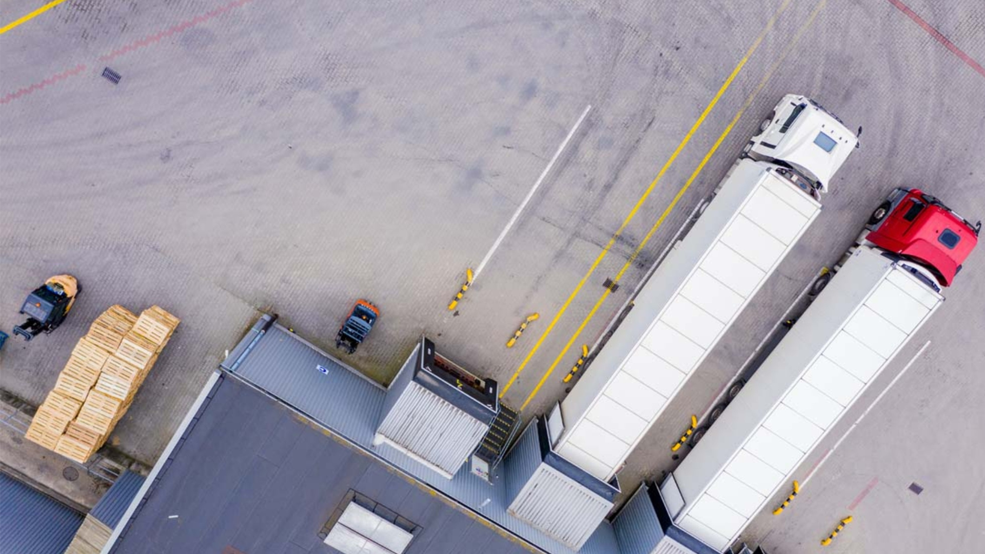 Secure freight loaded inside a trailer